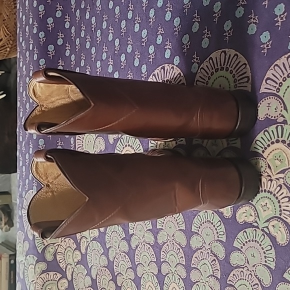 Vintage Justin Cowgirl Boots Made in USA - Picture 4 of 11